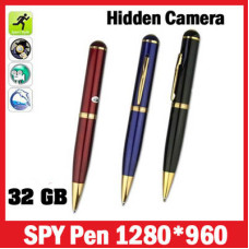 PANSIM Spy Hidden Pen Camera with Good Genuine Quality inbuilt 32 GB Memory